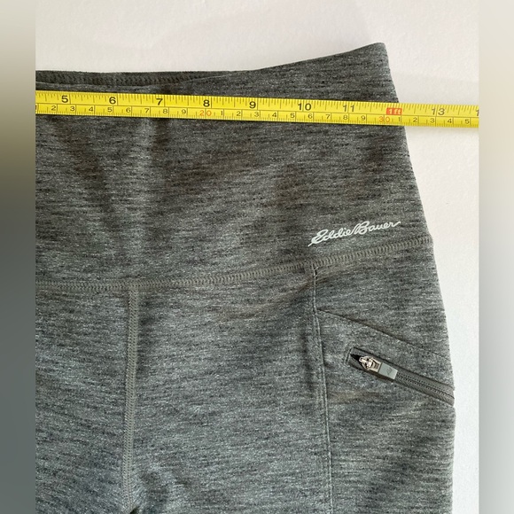 Eddie Bauer | Women’s Athletic Heather Green Leggings - Picture 8 of 8